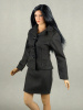 Nouveau Toys Uniform Series - 1/6 Scale 2-Piece Secretary Business Dress Suit Set (Black)